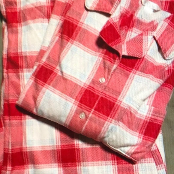 Adonna Red and White Checkered Sleepwear - Picture 1 of 2
